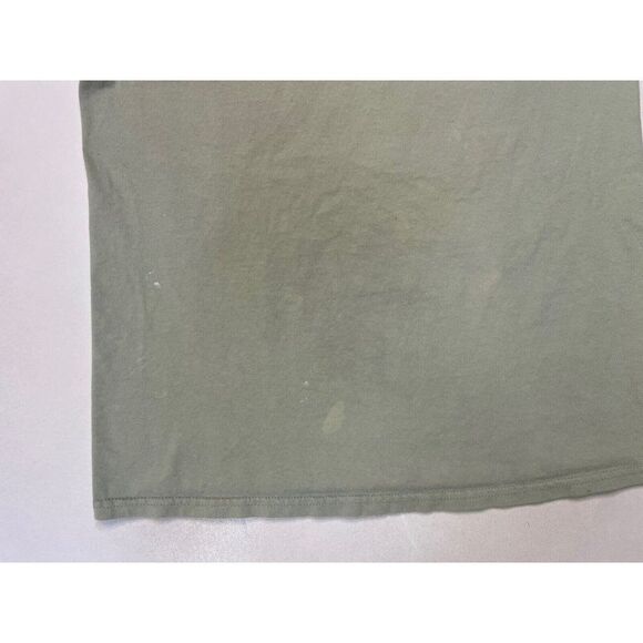 VINTAGE Caribbean Soul Relax Beach Boat Graphic T-shirt Men Medium Green 90s - Picture 7 of 9